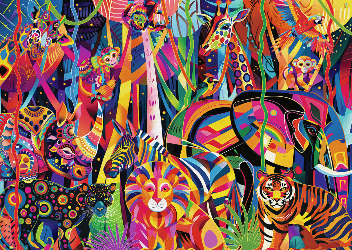 Ravensburger: Jeweled Jungle Puzzle - 500 Piece