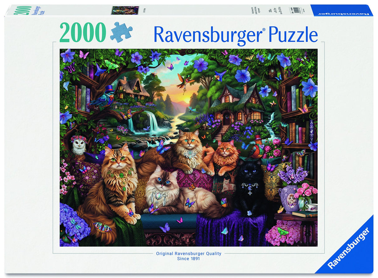 Ravensburger: Cat Tail Cottage Puzzle - 2000 Piece