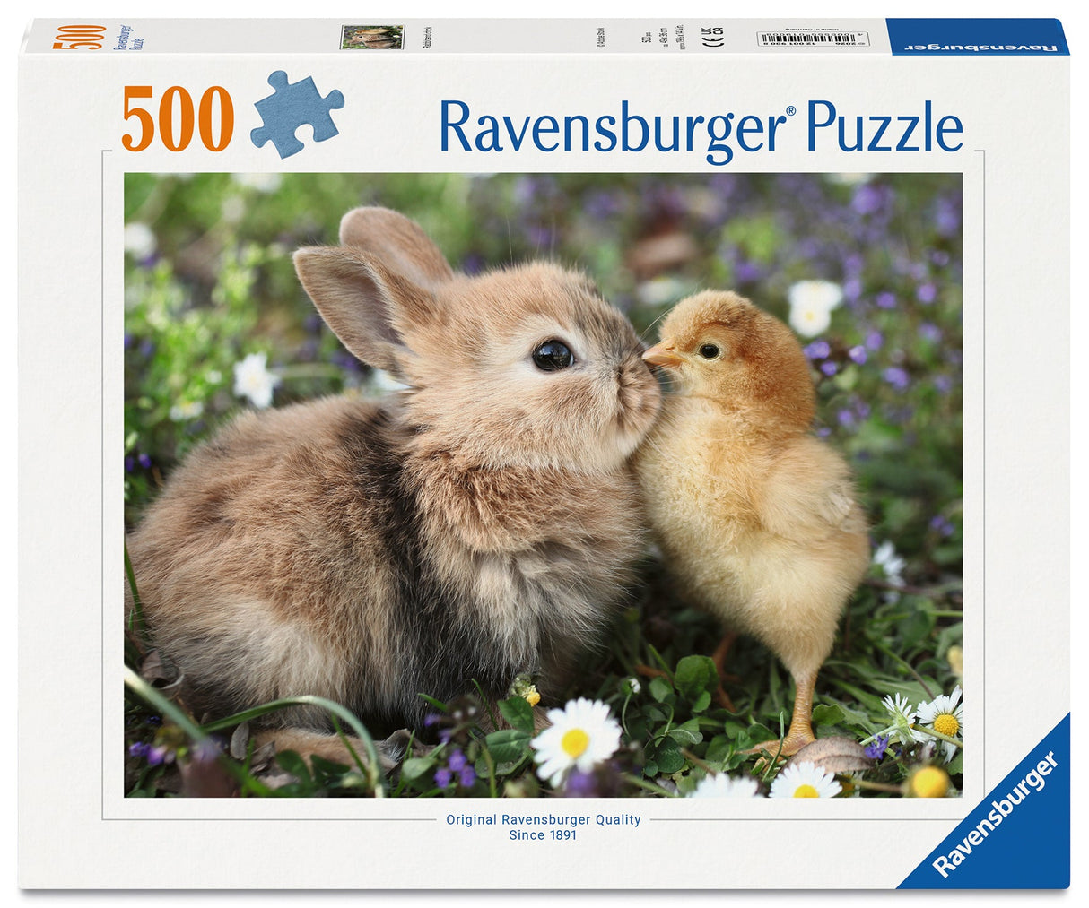 Ravensburger: Rabbit and Chick Puzzle - 500 Piece