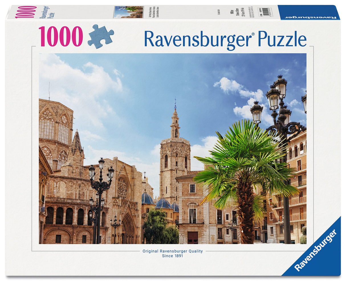 Ravensburger: Saint Mary's Square, Valencia Puzzle - 1000 Piece