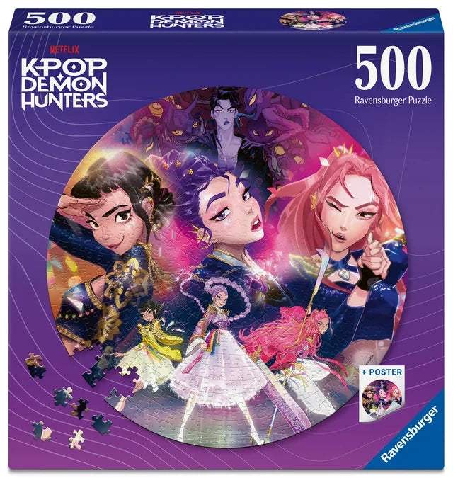 Ravensburger: K-Pop Demon Hunters For the Fans! Puzzle - 500 Pieces
