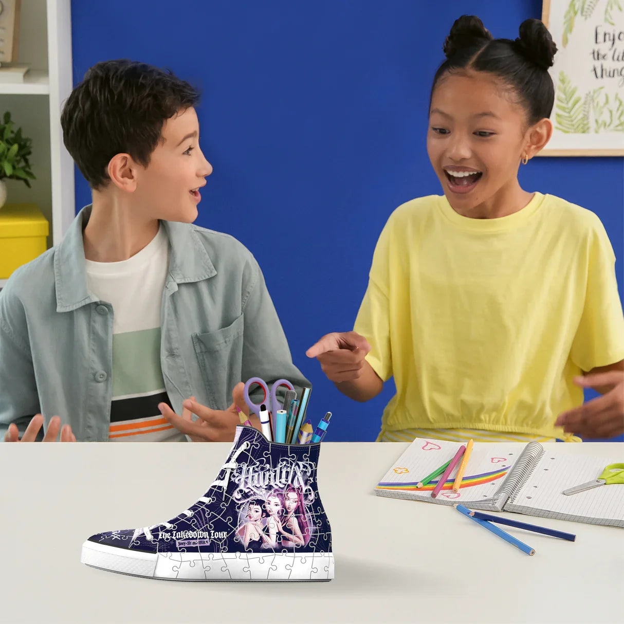 Ravensburger: K-Pop Demon Hunters Sneaker Puzzle - 112 Pieces