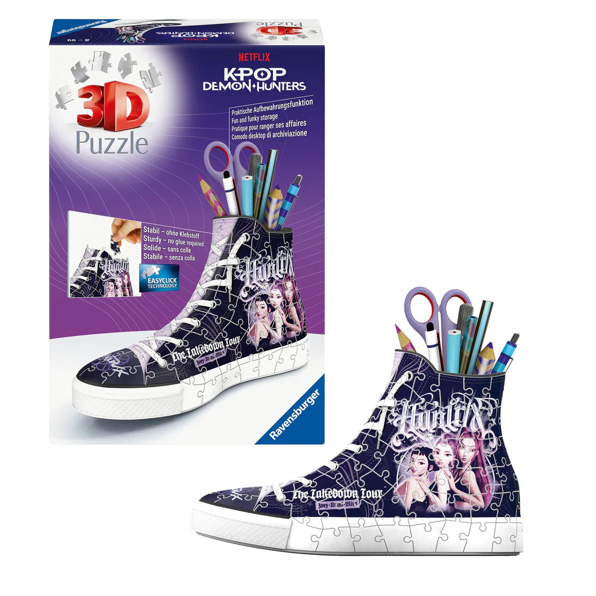 Ravensburger: K-Pop Demon Hunters Sneaker Puzzle - 112 Pieces