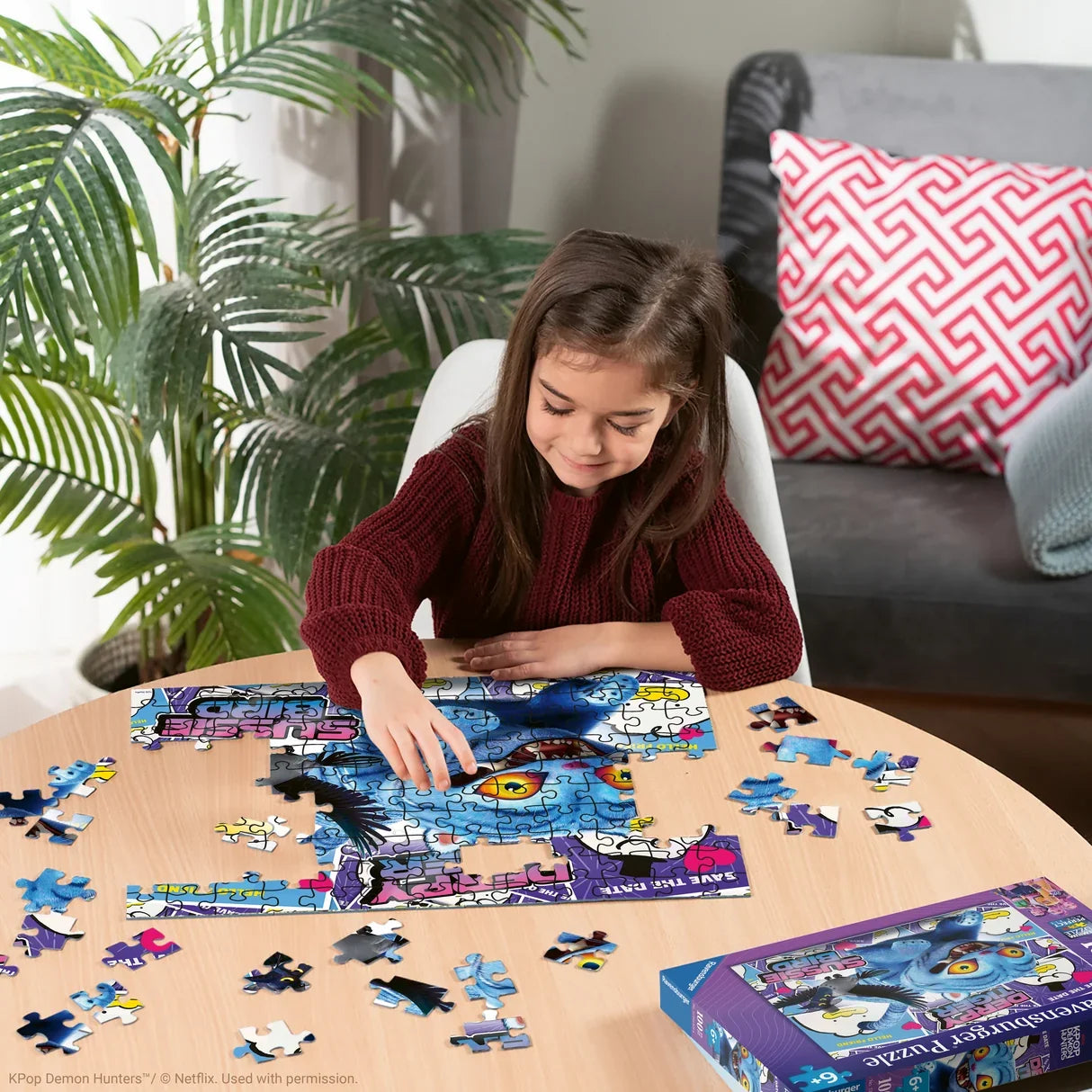 Ravensburger: K-Pop Demon Hunters Derpy Tiger & Sussie Bird Puzzle - 100 Pieces
