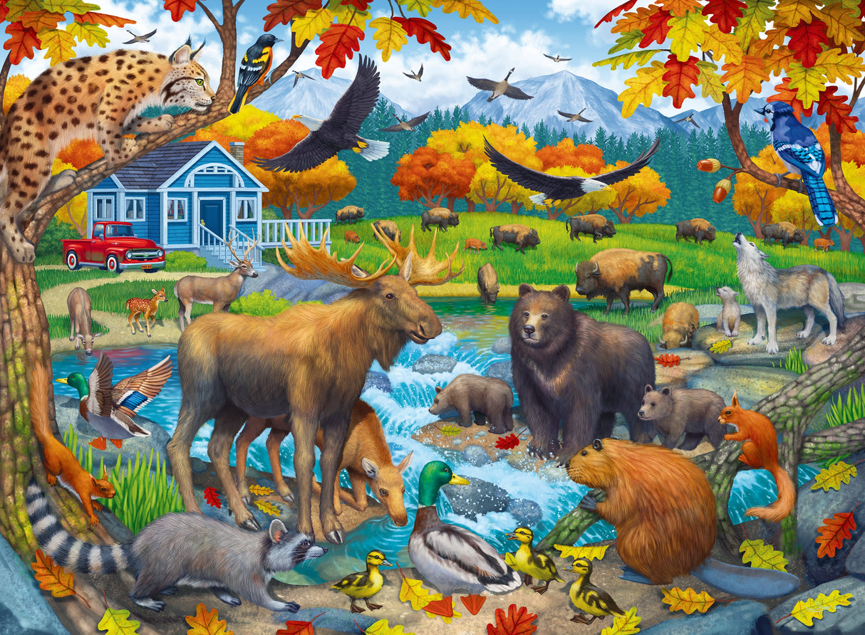 Ravensburger: Wildlife Gathering 150 Piece