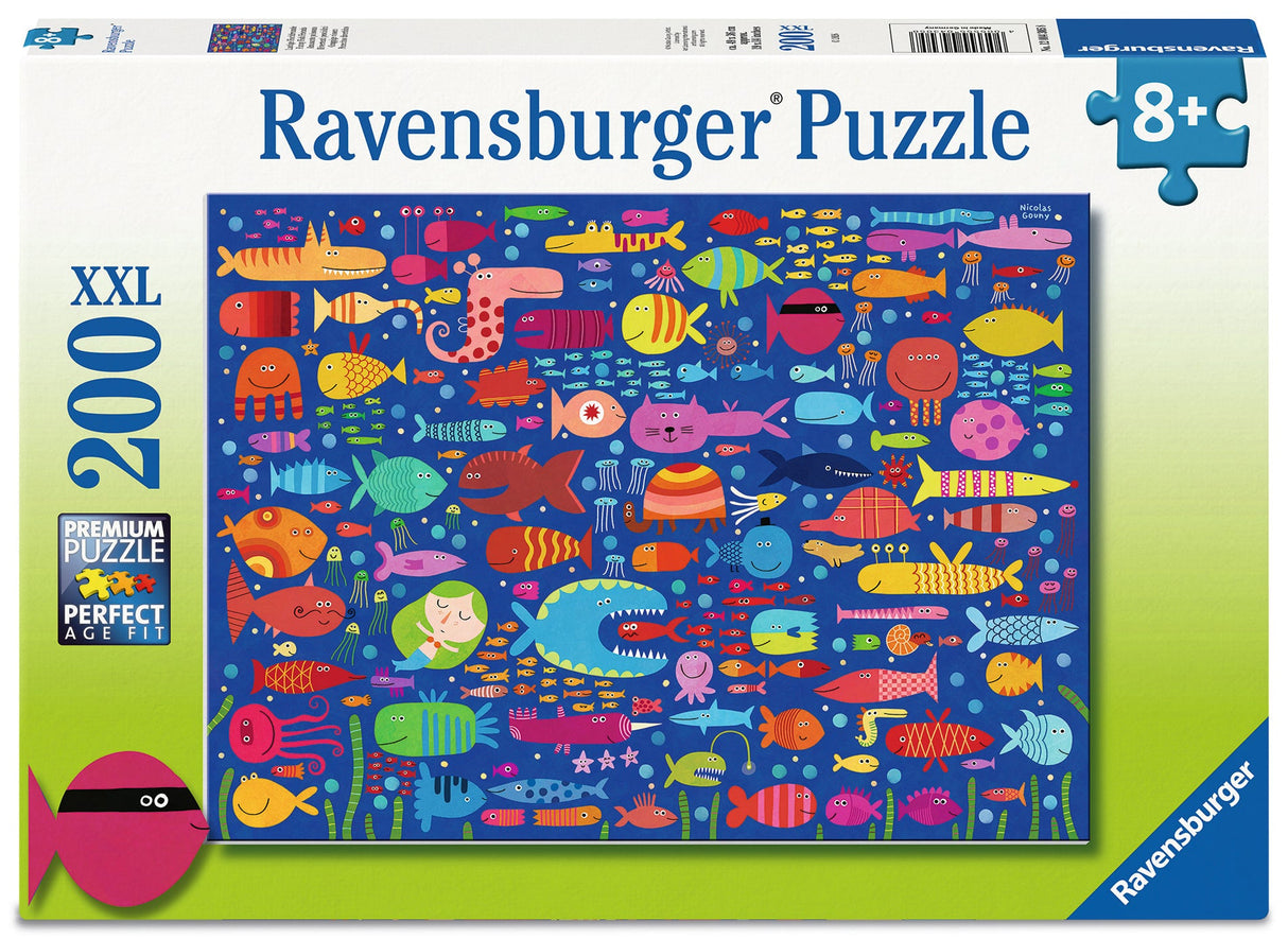 Ravensburger: Funny Fish Friends Puzzle - 200 Piece