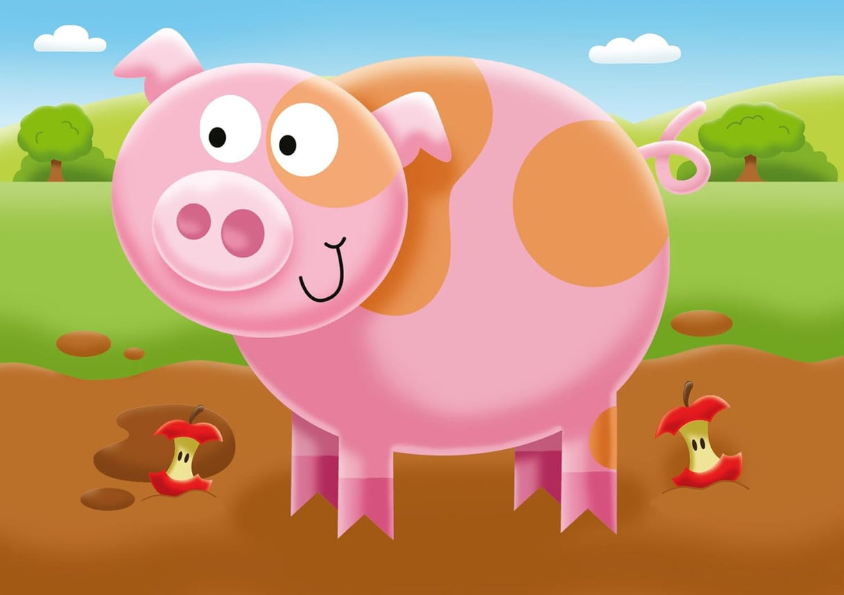 Ravensburger - On the Farm My First Puzzle 2 3 4 5p
