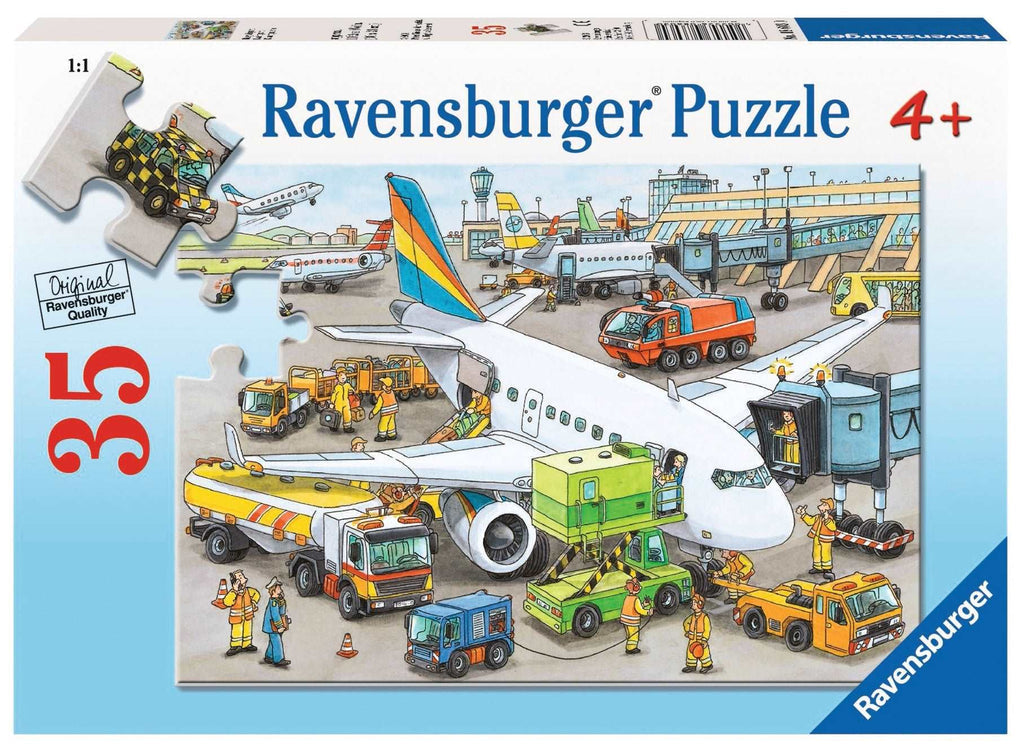 Ravensburger: Busy Airport Puzzle 35 Pieces