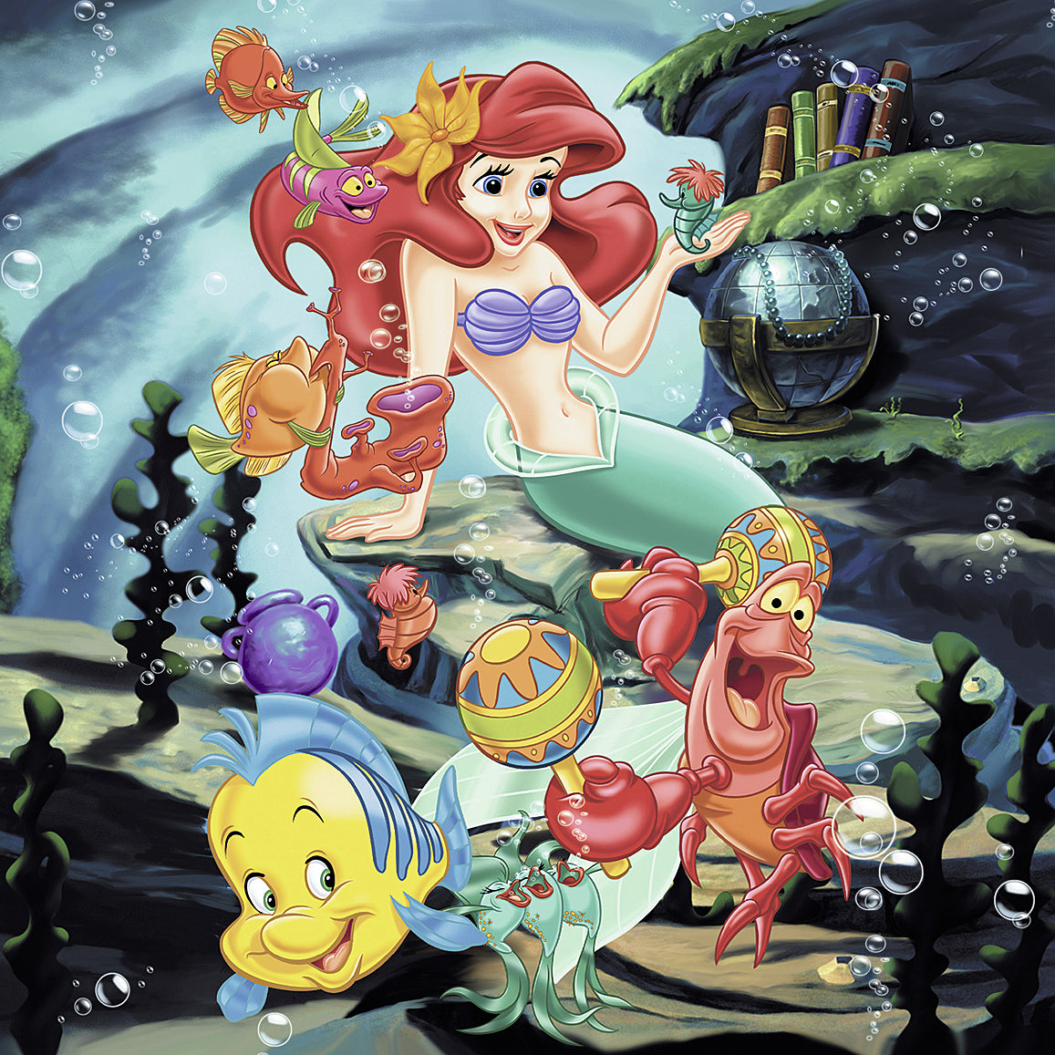 Ravensburger - Disney Snow White Cinderella Ariel - 3 x 49 Piece