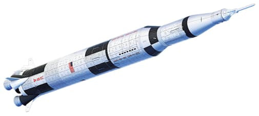 Ravensburger: 3D Puzzle Apollo Saturn V Rocket - 440 Piece