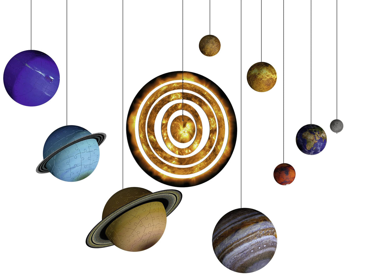Ravensburger: 3D Puzzle Solar System 8 Planets - 522 Piece