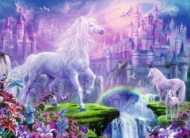 Ravensburger: Unicorn Kingdom Puzzle Glitter