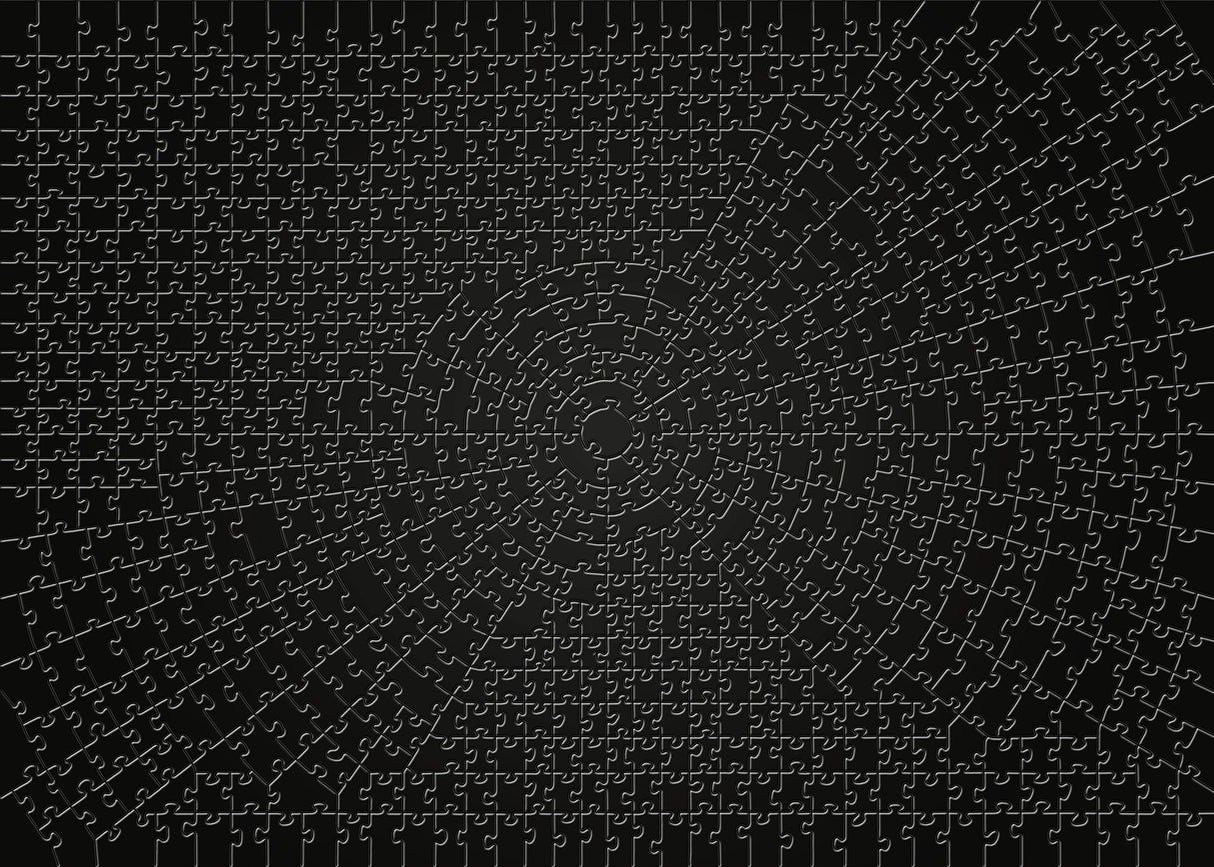 Ravensburger: Krypt Black Spiral Puzzle - 736 Pieces