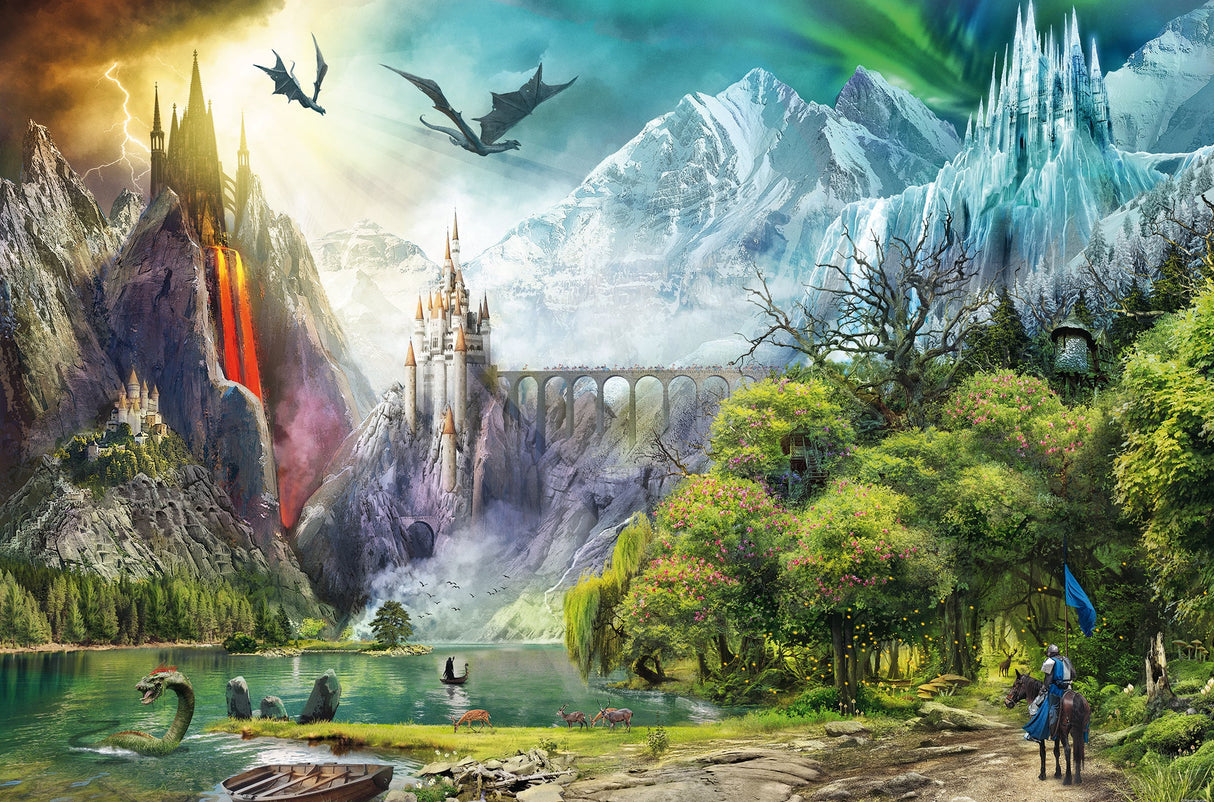 Ravensburger: Reign of Dragons Puzzle - 3000 Piece