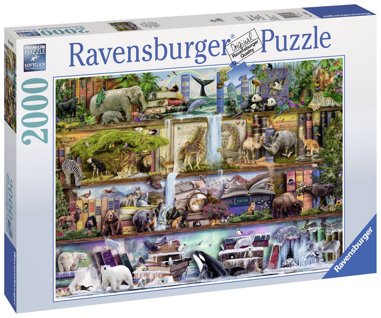 Ravensburger: Big Animal World Puzzle - 2000 Piece