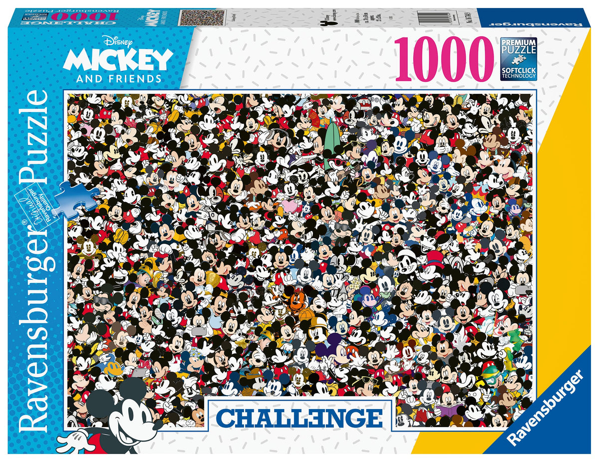 Ravensburger: Disney Mickey Challenge Puzzle - 1000 Pieces
