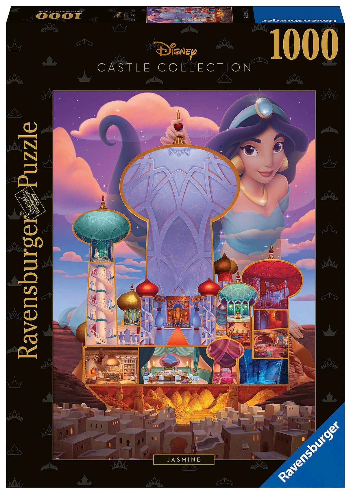 Ravensburger - Disney Castles: Jasmin - 1000 Piece