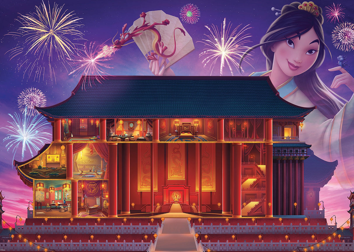 Ravensburger - Disney Castles: Mulan - 1000 Piece