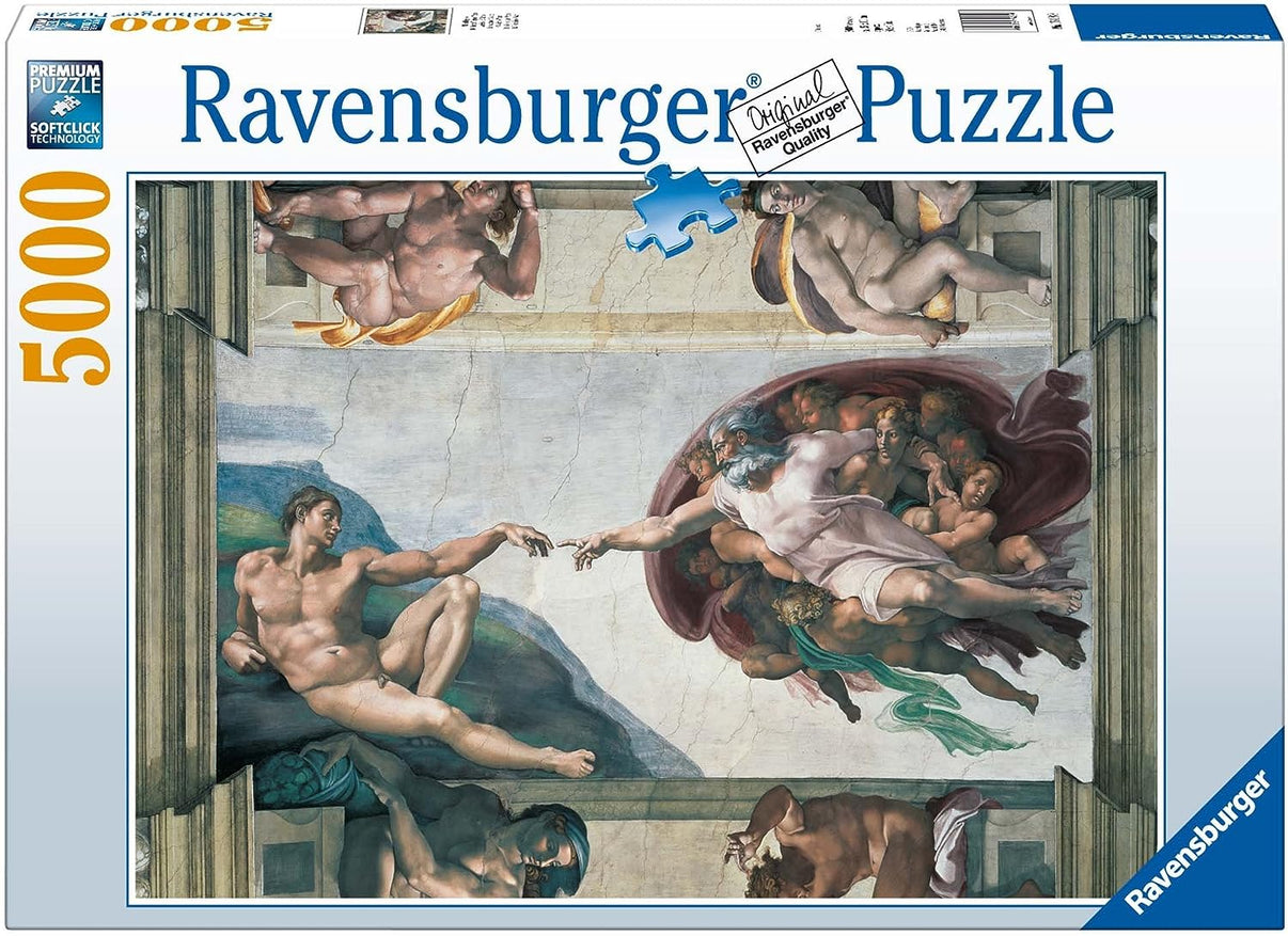 Rburg - Michelangelo The Creation Of Adam 5000p