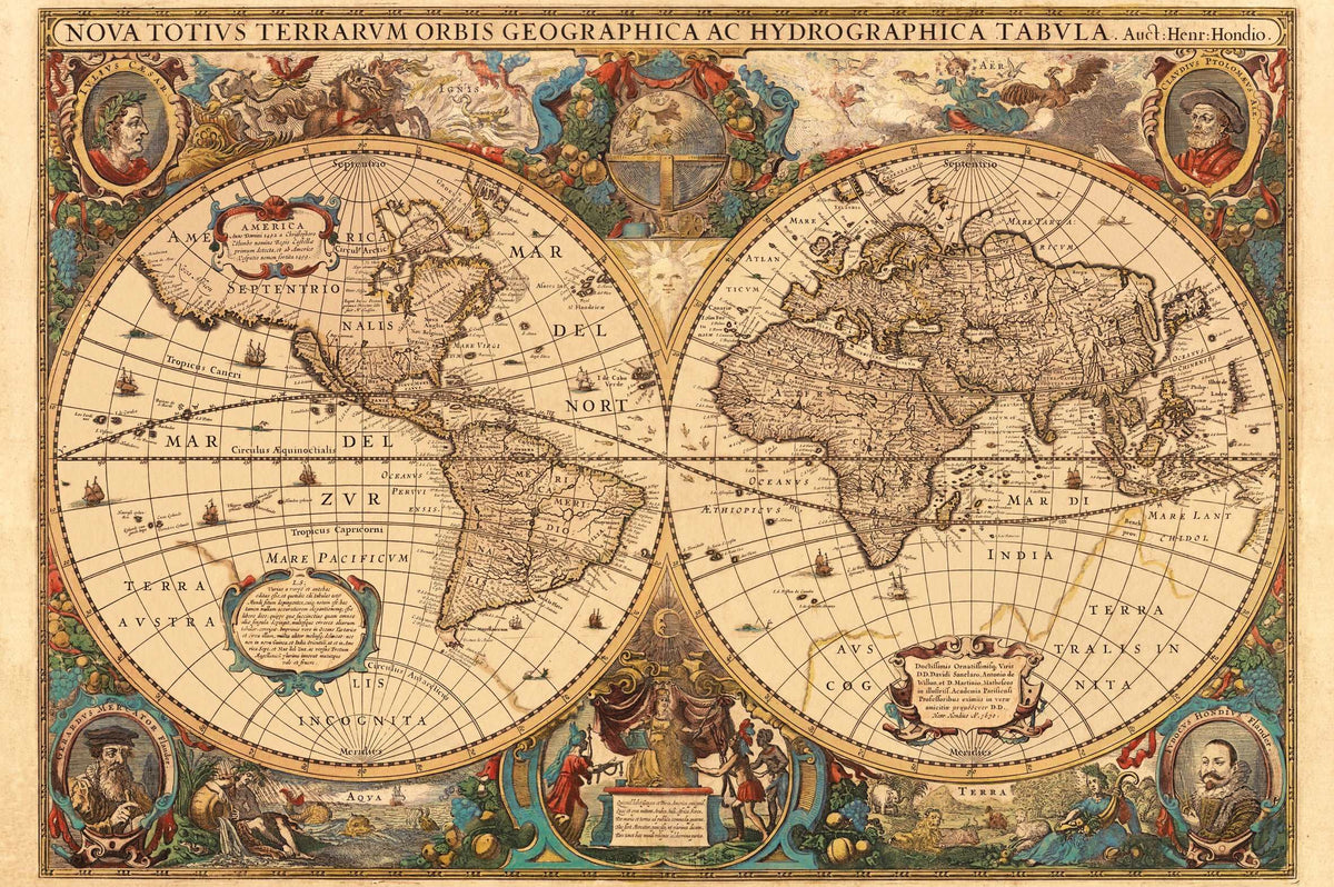 Ravensburger: Antique World Map Puzzle - 5000 Piece