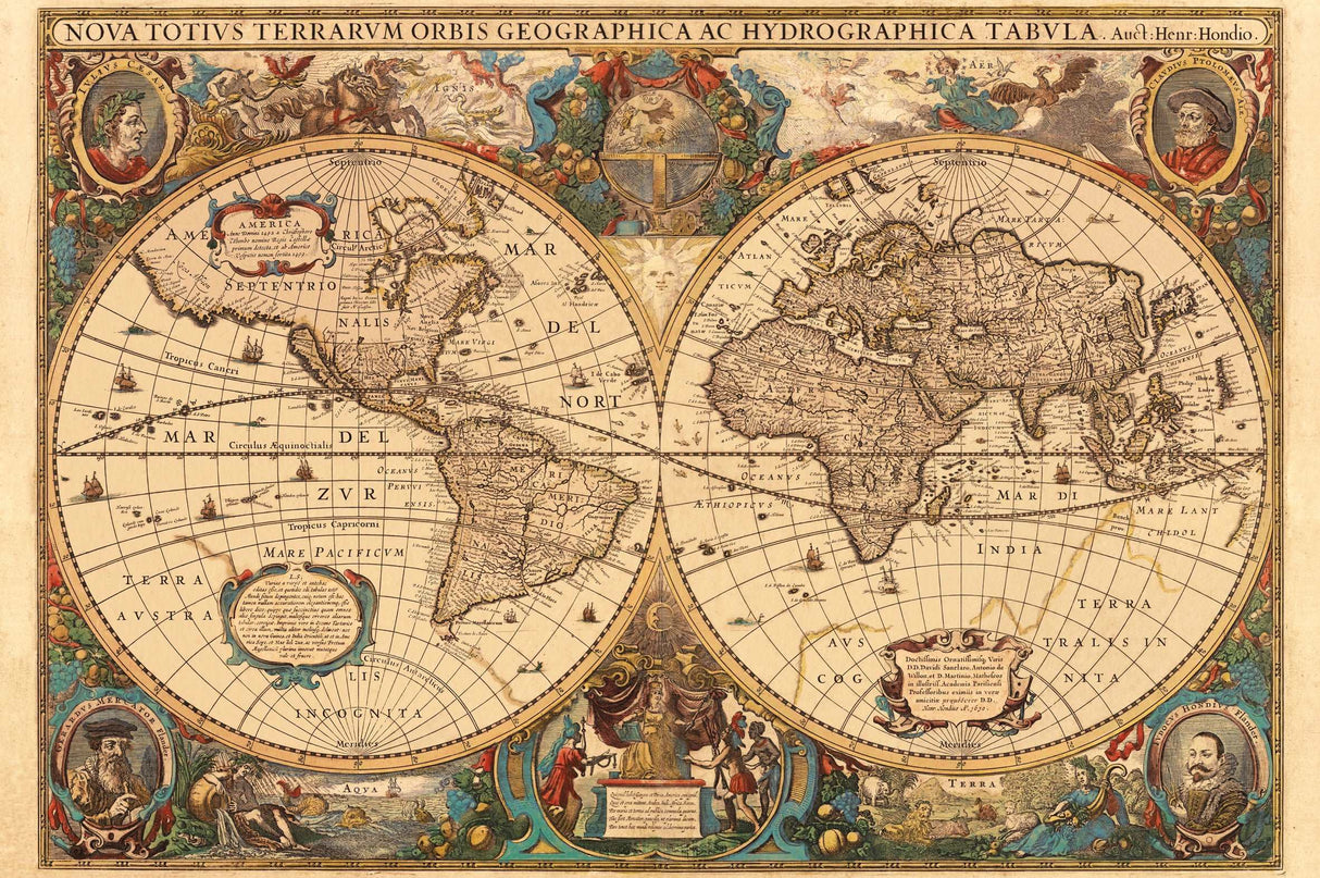 Ravensburger: Antique World Map Puzzle - 5000 Piece