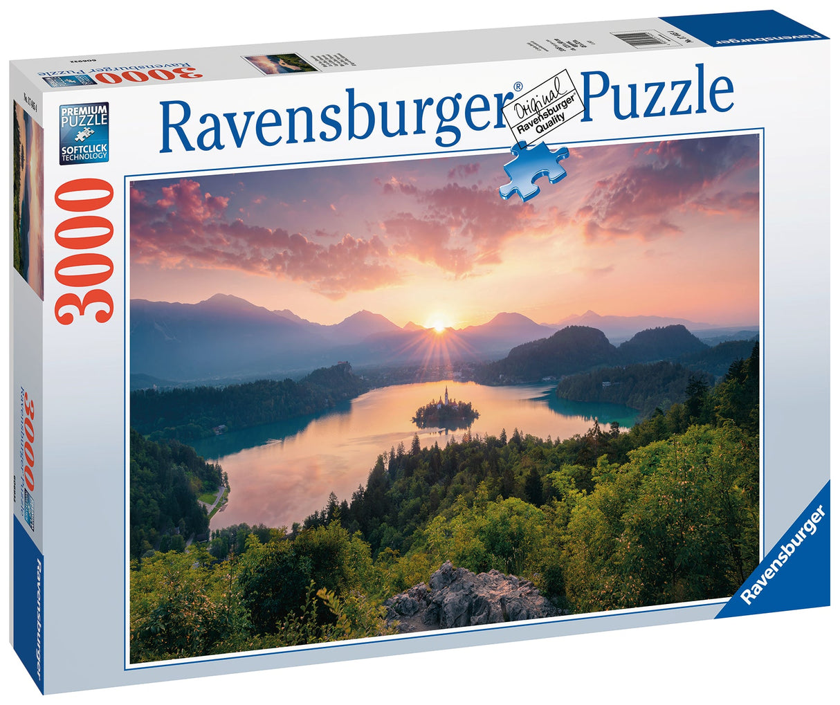 Ravensburger: Lake Bled Slovenia Puzzle - 3000 Piece