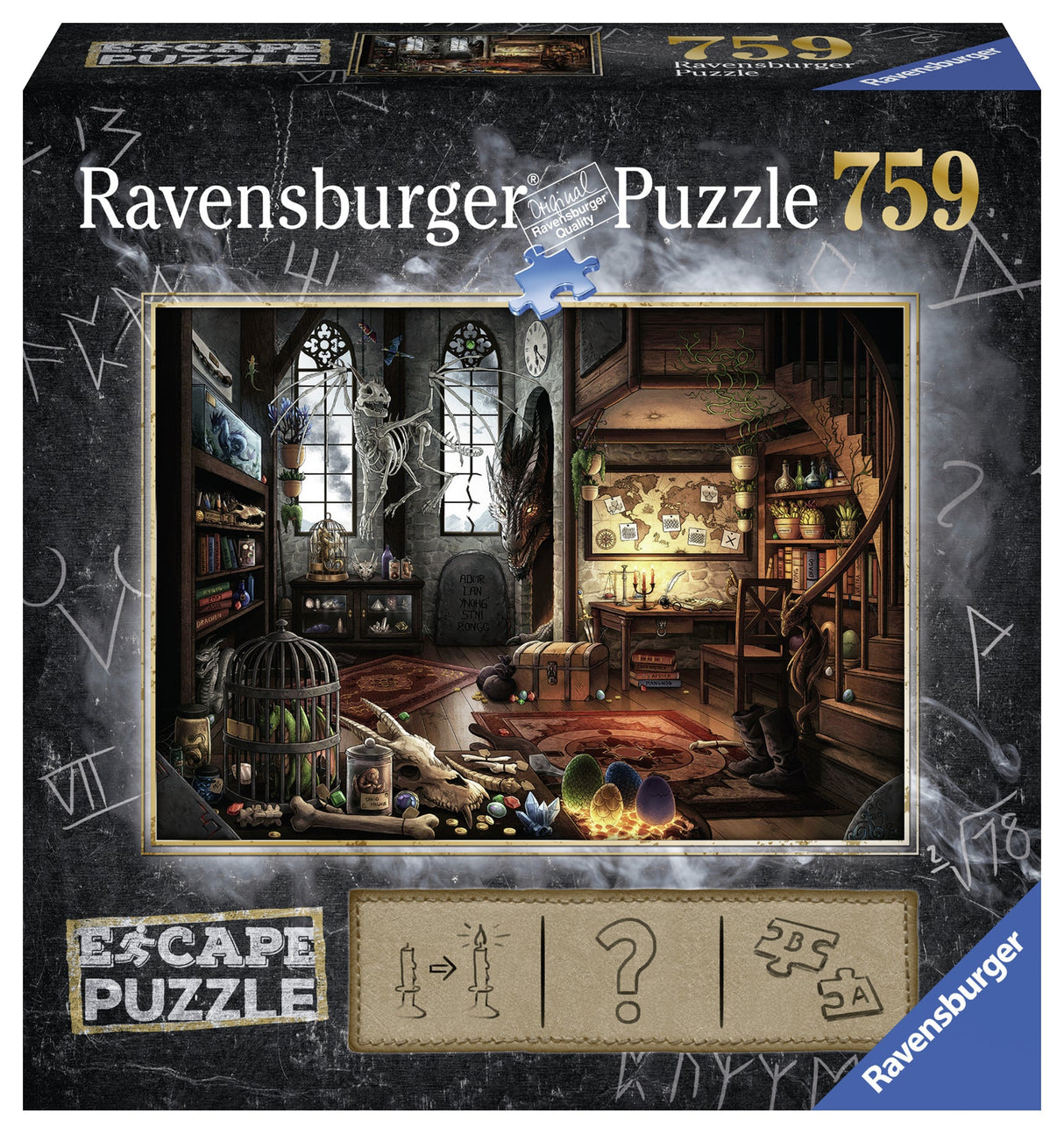 Ravensburger: Escape 5 Dragon Laboratory Puzzle - 759 Piece