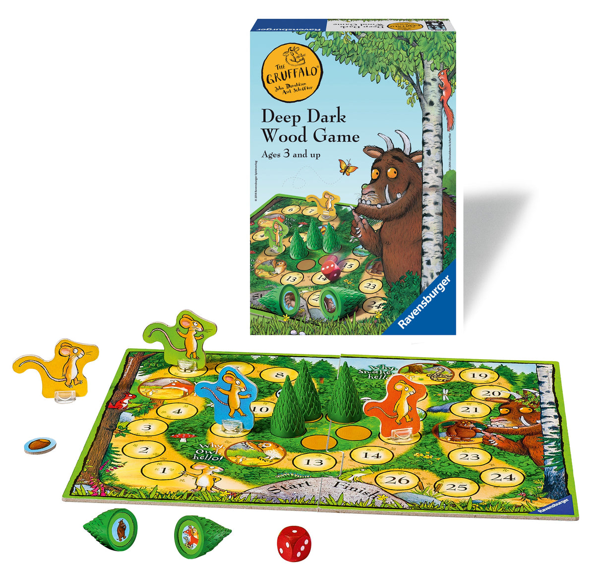 Ravensburger: The Gruffalo Deep Dark Wood Game