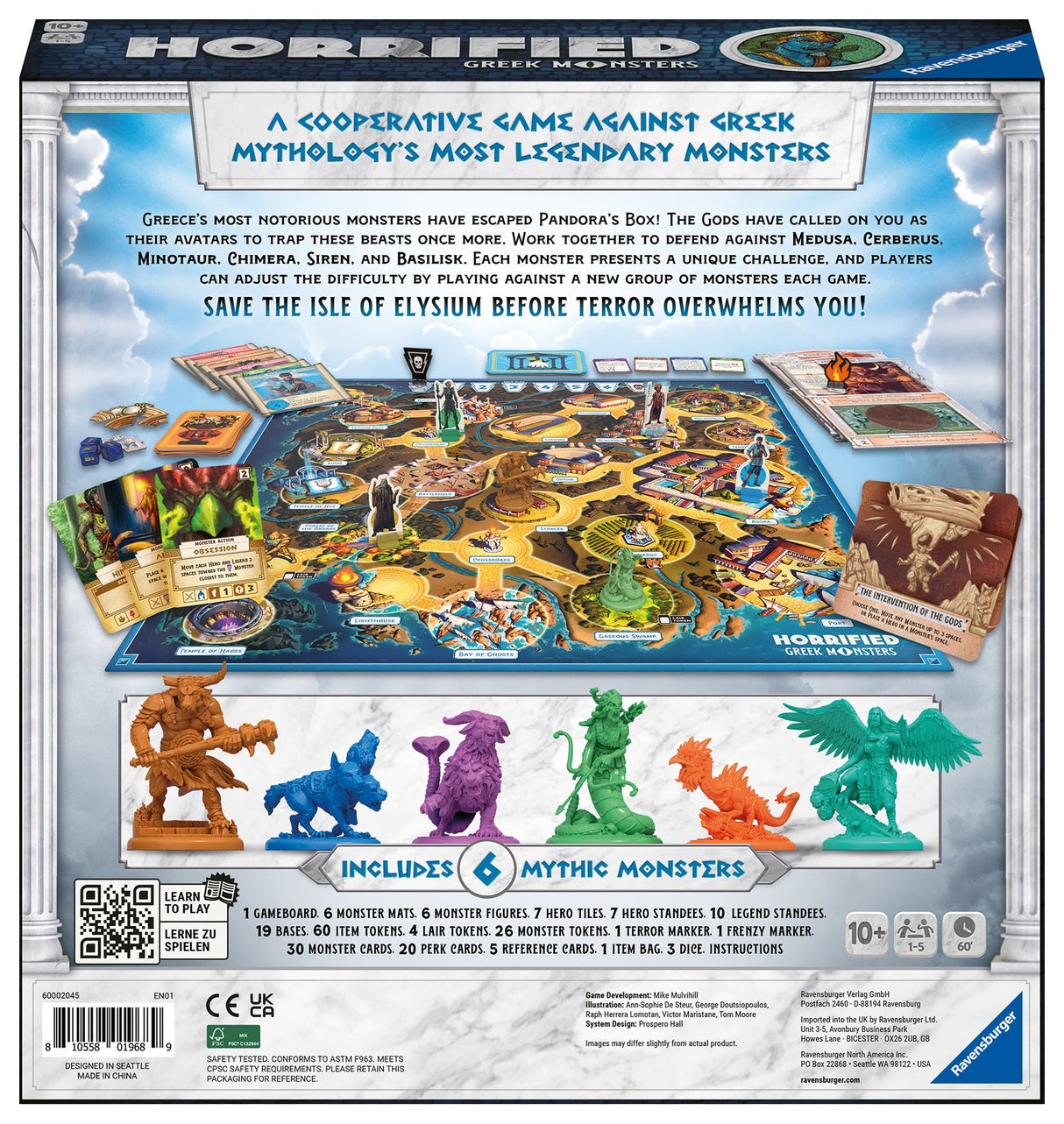 Ravensburger: Horrified Greek Monsters Game