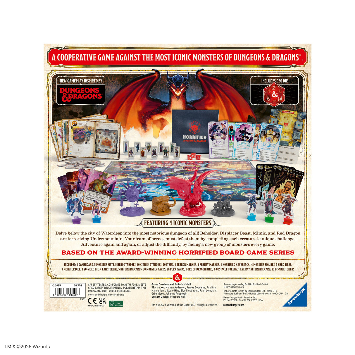 Ravensburger: Horrified Dungeons & Dragons