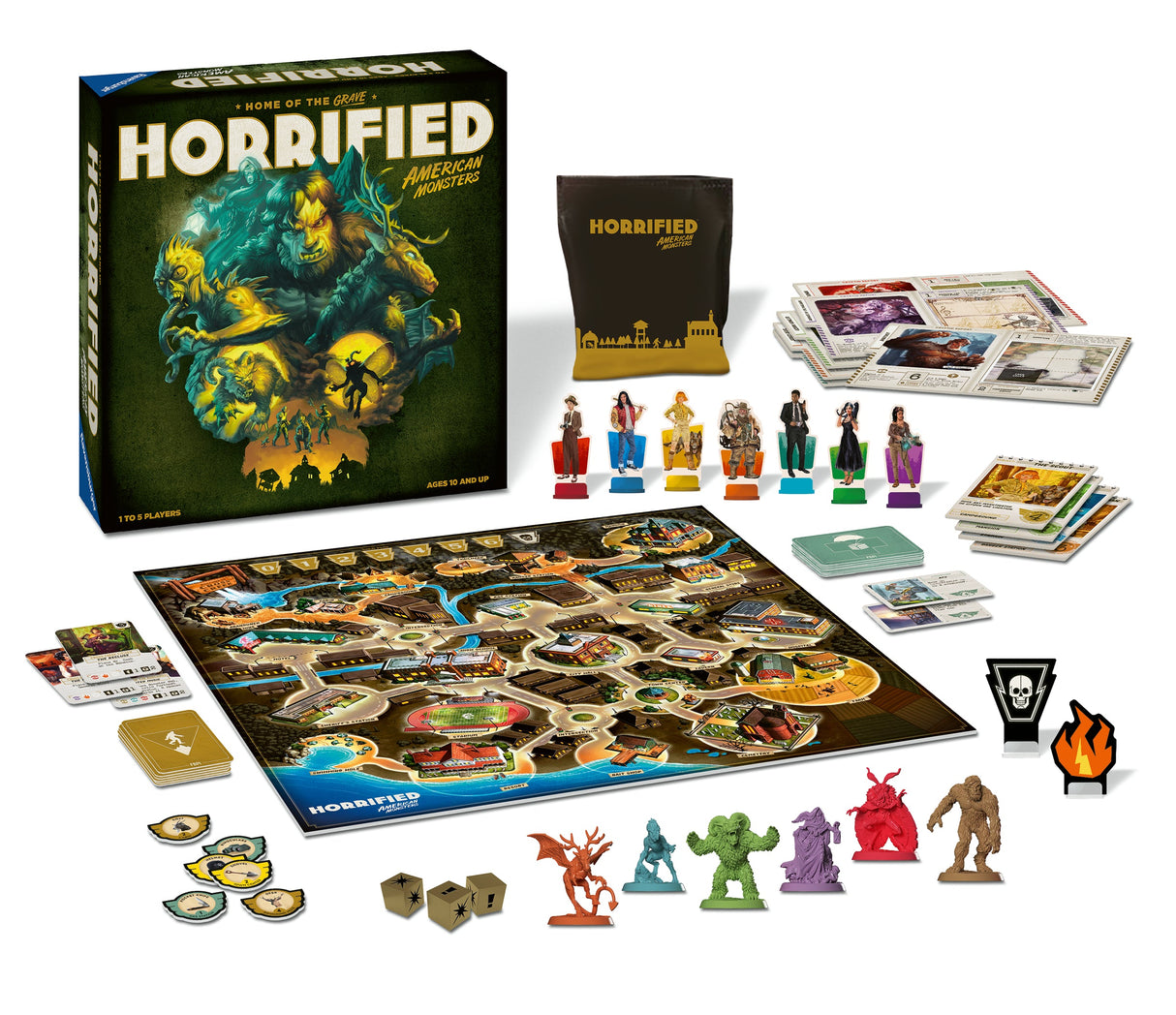 Ravensburger: Horrified American Monsters Game