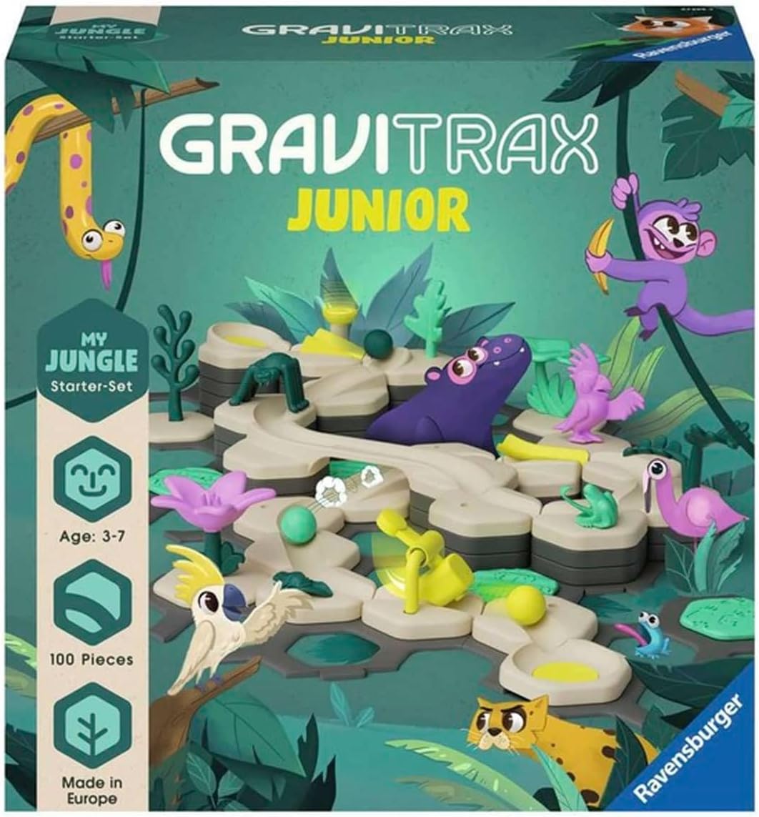 GraviTrax Junior: Large Starter Set Jungle