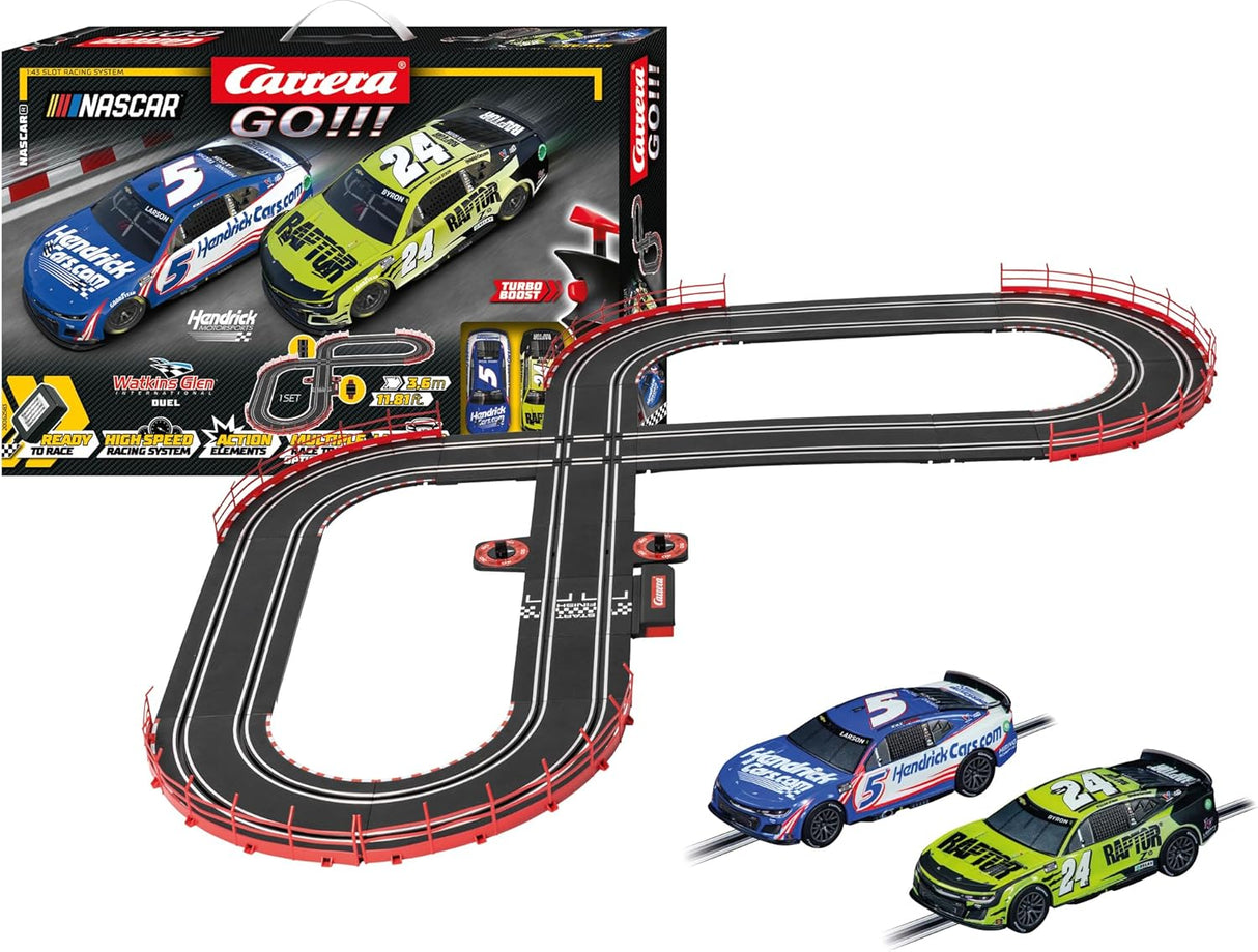 Carrera GO!!! Set NASCAR Watkins Glen Duel