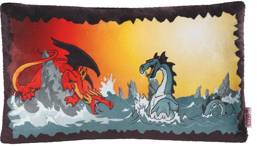 NICI: Cushion Dragon and Sea Monster
