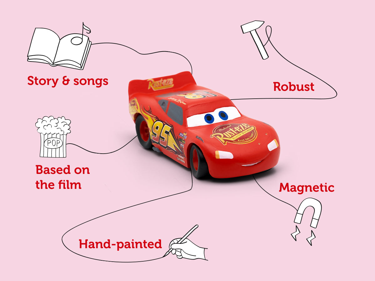 tonies: Disney - Cars - Lightning McQueen Tonie Audio Character