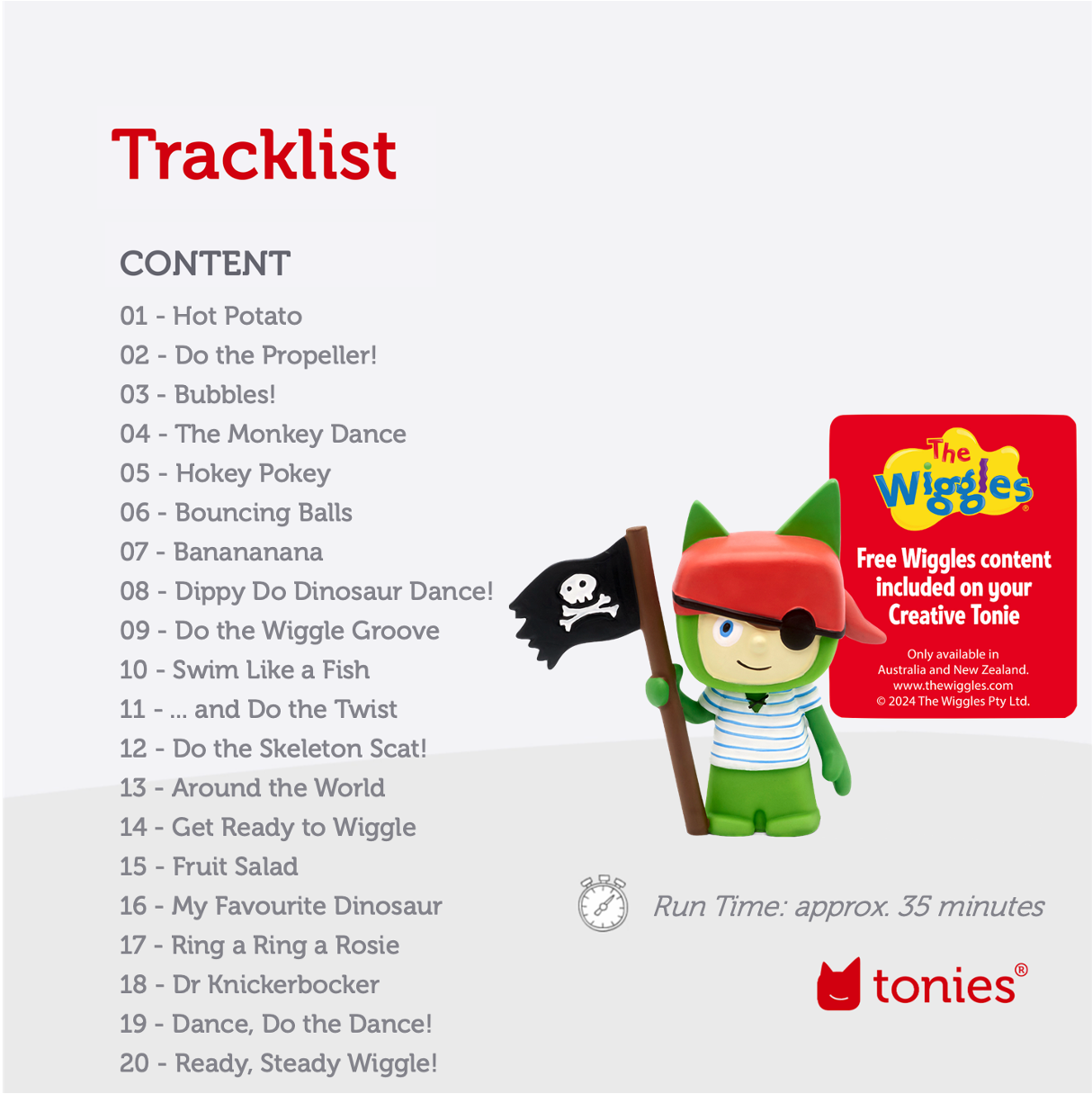 tonies: Creative -Tonie - Pirate Tonie Audio Character