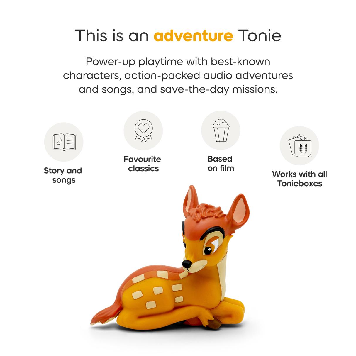 tonies: Disney - Bambi – Bambi Tonies Audio Character