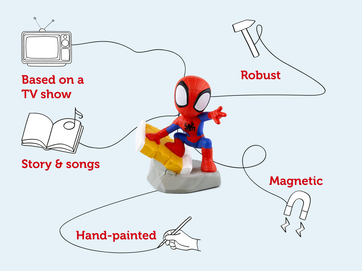 tonies: Marvel - Spidey & His Amazing Friends: Spidey Tonie Audio Character