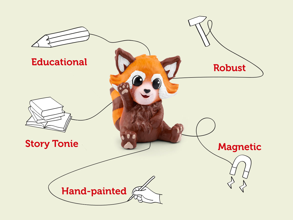 tonies: Conservation Crew - Land Rescues with Nina the Red Panda Tonie Audio Character