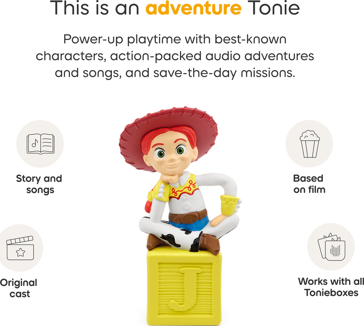 tonies: Disney - Pixar - Toy Story - Jessie Tonie Audio Character