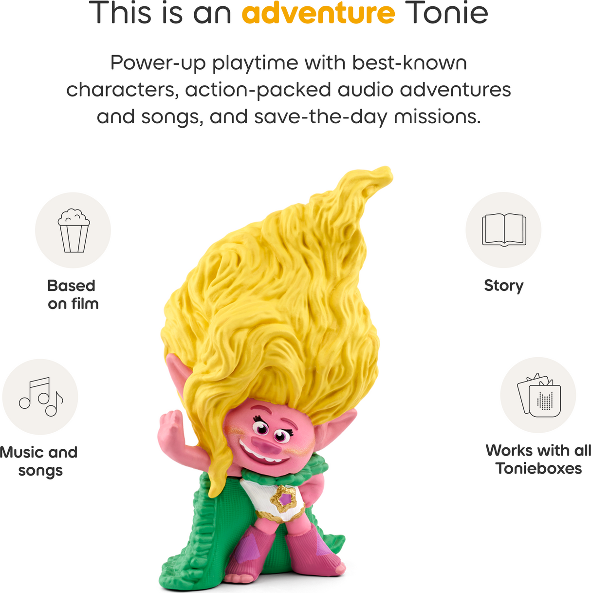 tonies: Trolls - Viva Tonie Audio Character