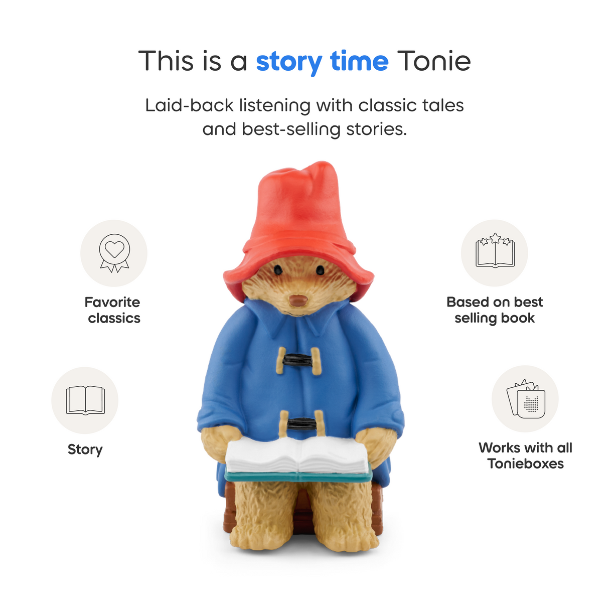tonies: Paddington Bear - More About Paddington Tonie Audio Character