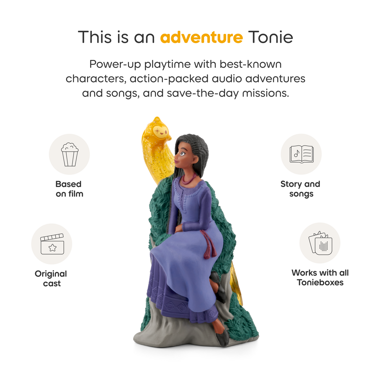 tonies: Disney - Wish - Asha Tonie Audio Character
