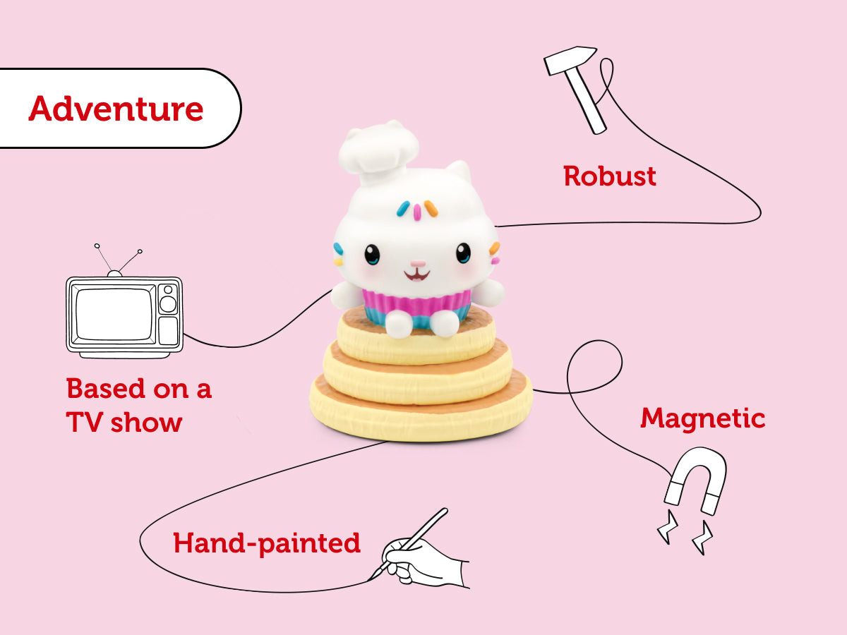 tonies: Gabby's Dollhouse - Cakey Cat Tonie Audio Character