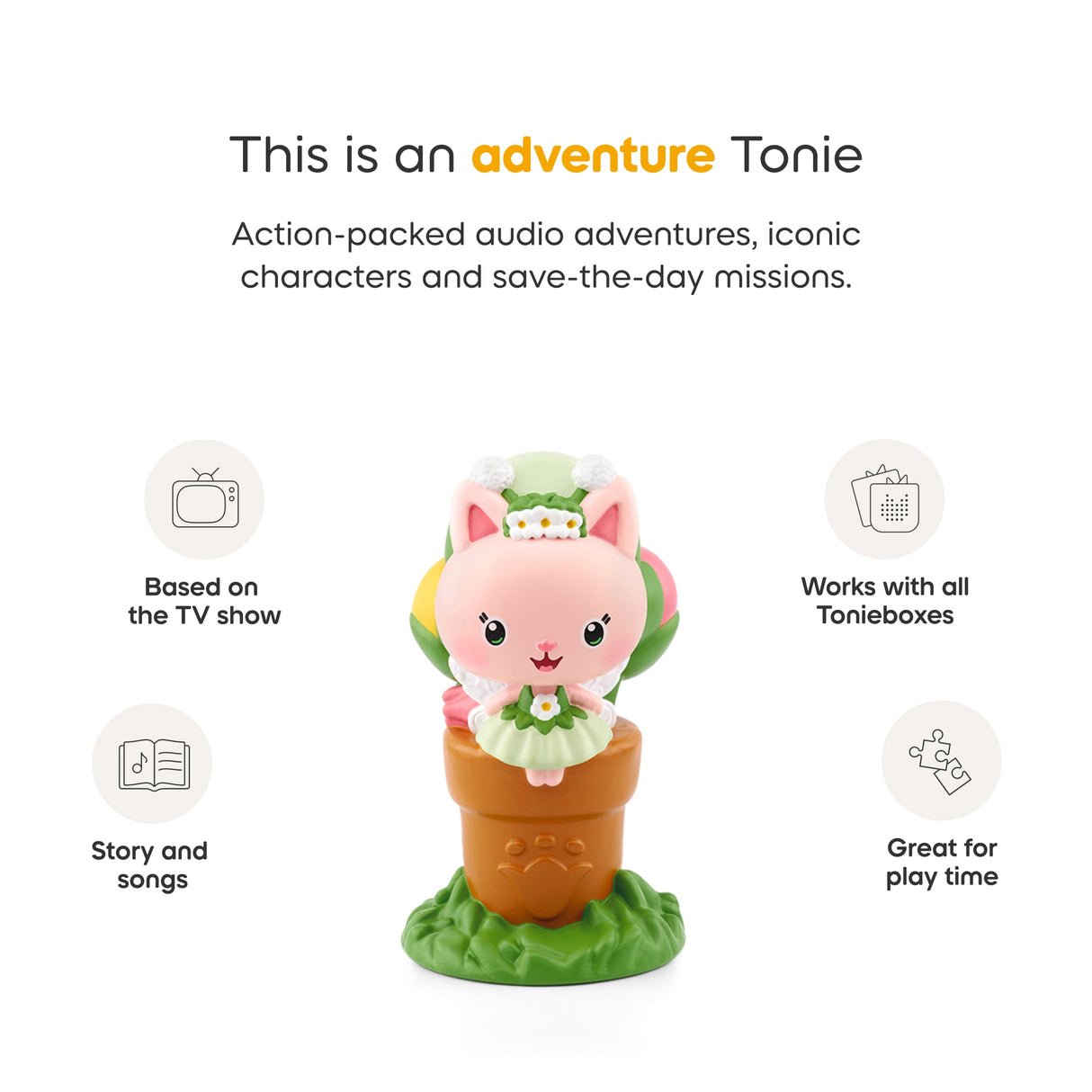 tonies: Gabby's Dollhouse - Kitty Fairy Tonie Audio Character