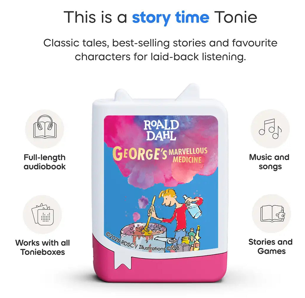 tonies: Roald Dahl - Georges Marvellous Medicine Book Tonie