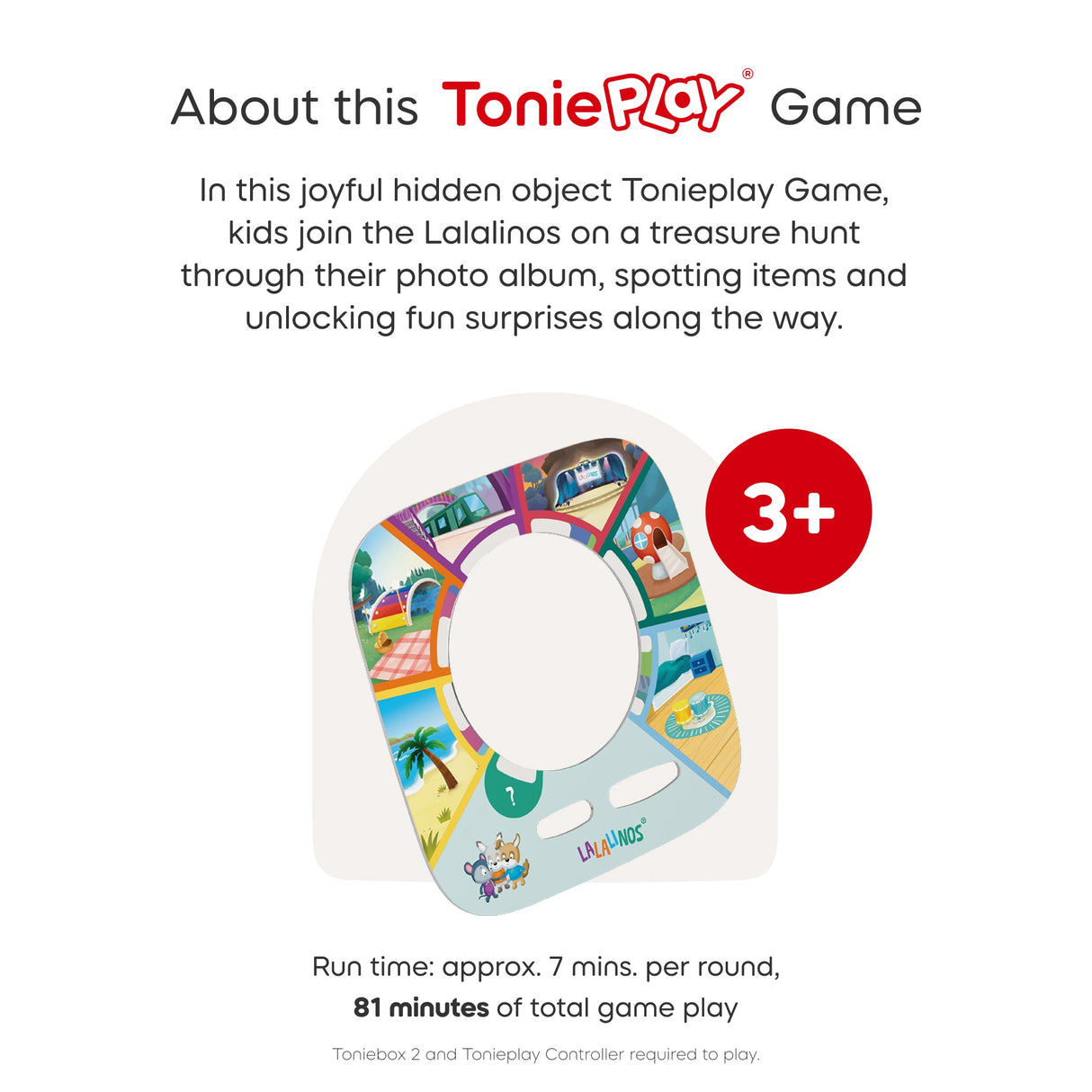 tonies: Lalalinos: Find the Photo (Tonieplay Disc)