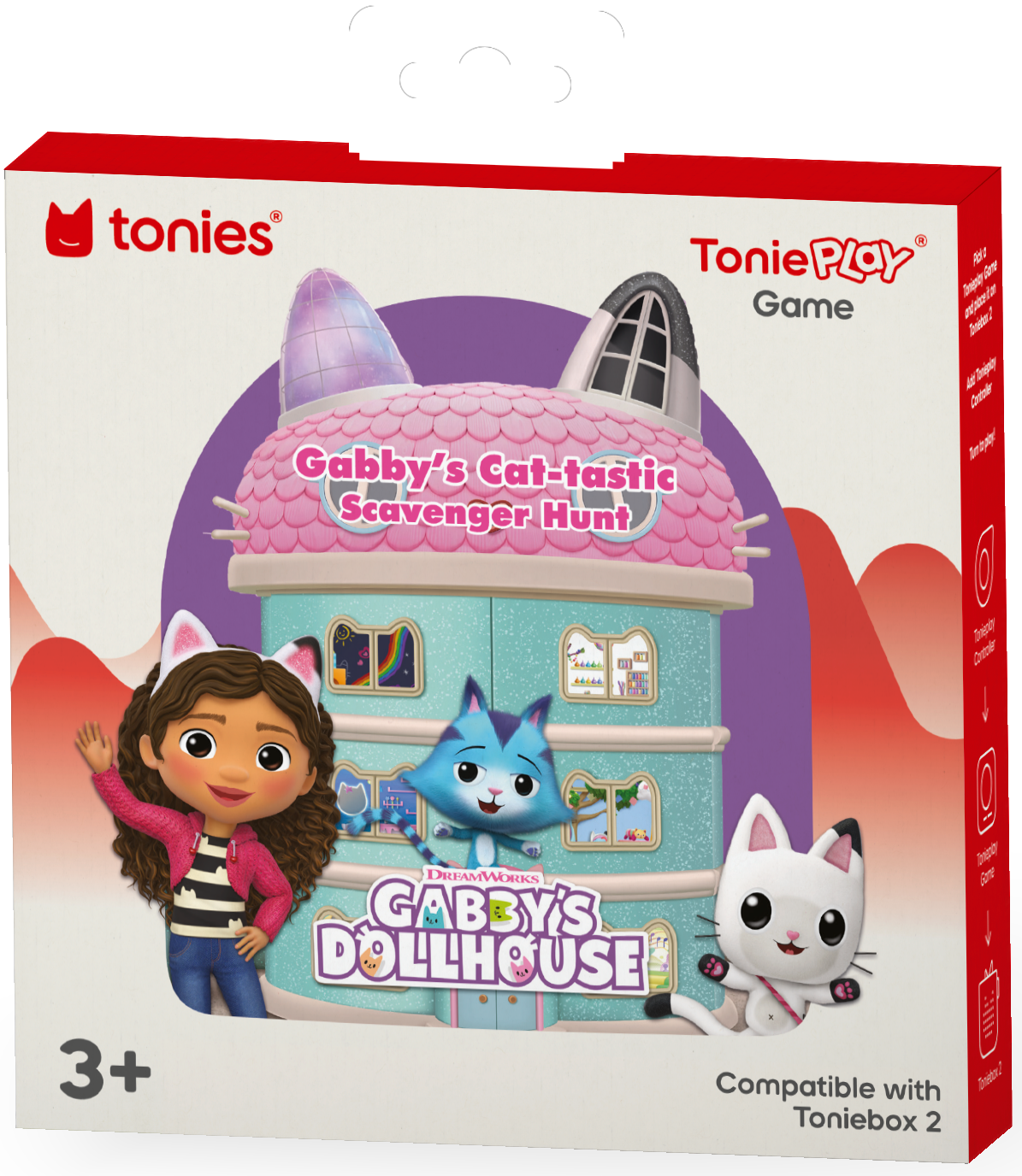 tonies: Gabby's Dollhouse - Gabby's Cat-tastic Scavenger Hunt (Tonieplay Disc)