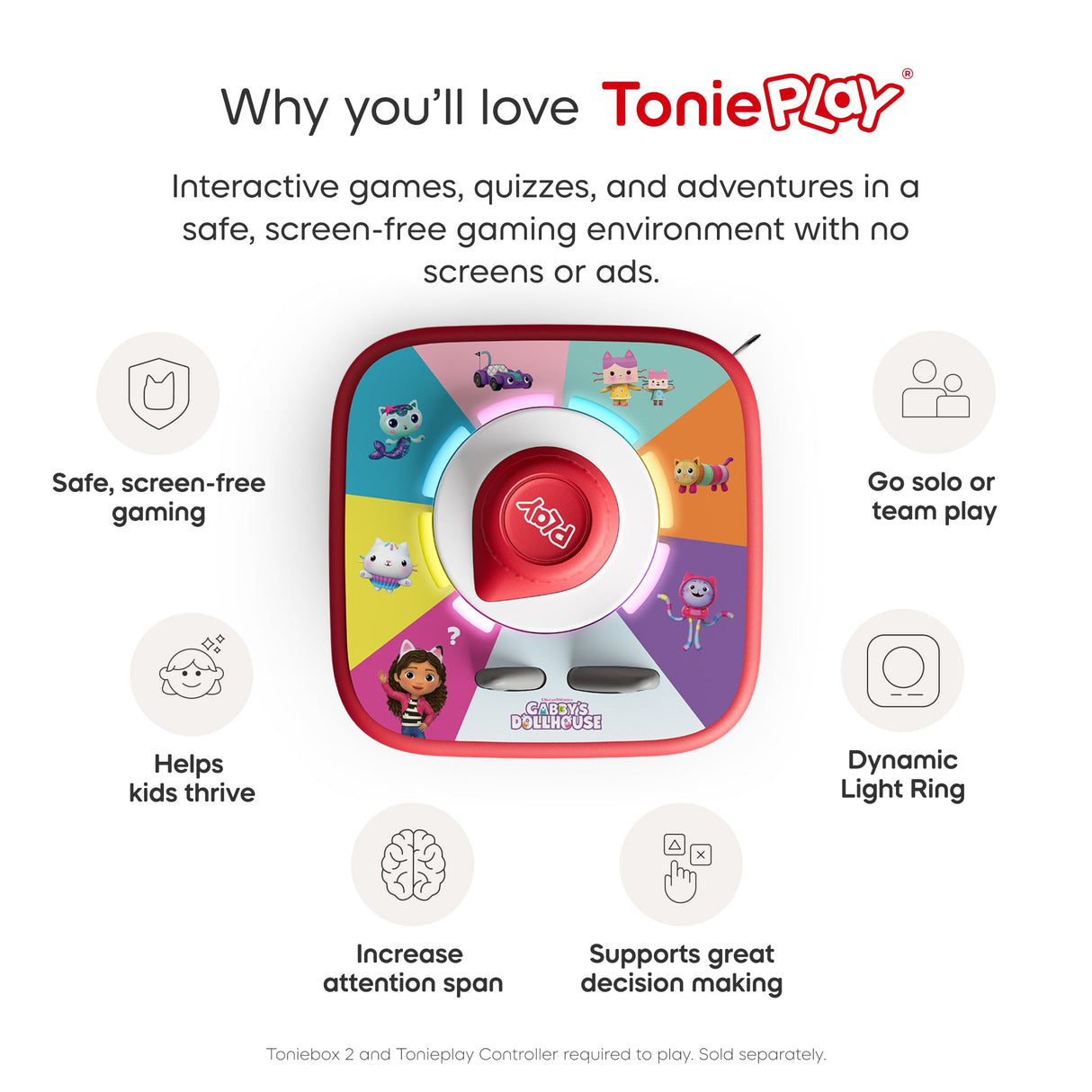 tonies: Gabby's Dollhouse - Gabby's Cat-tastic Scavenger Hunt (Tonieplay Disc)