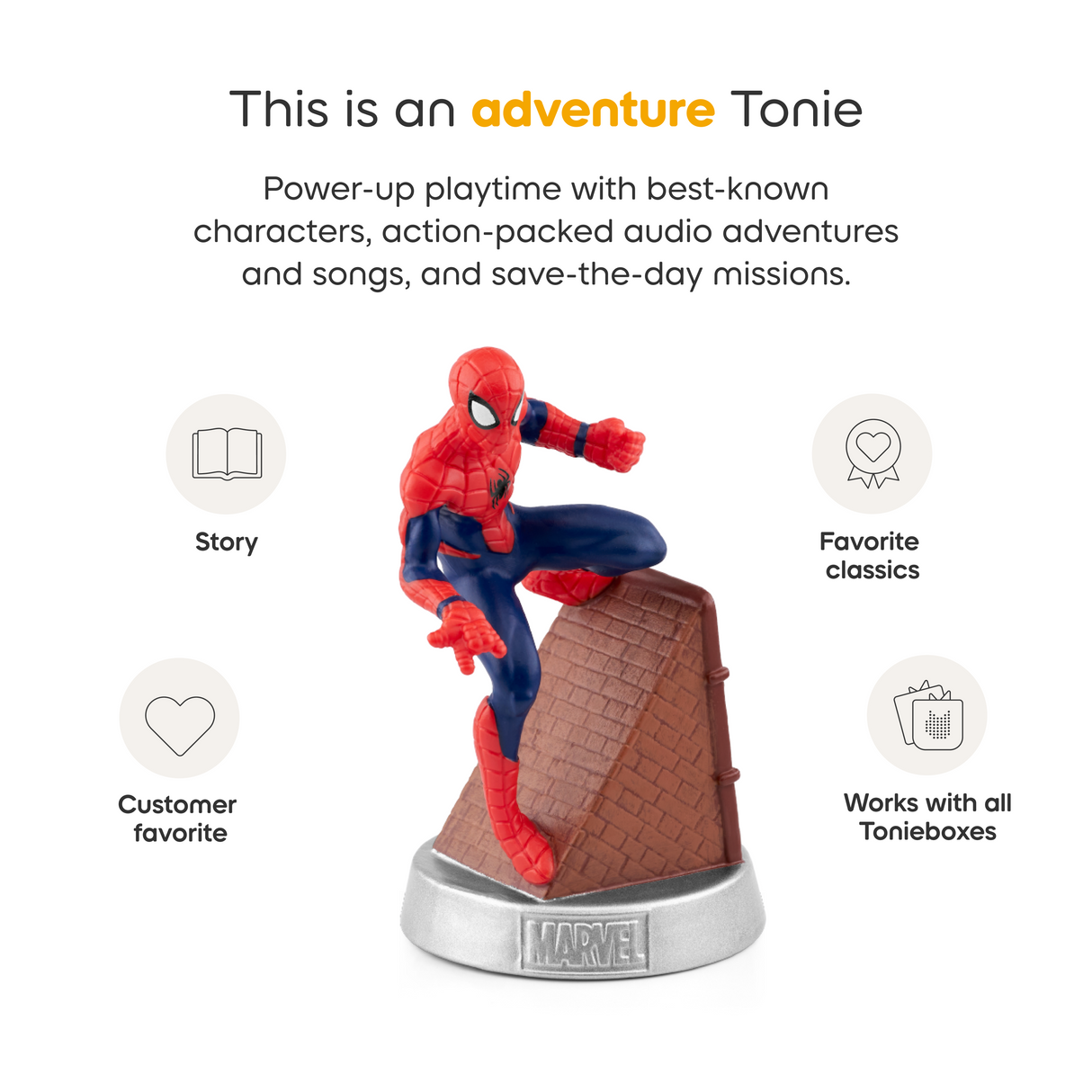 tonies: Marvel - Spider-Man Tonie Audio Character